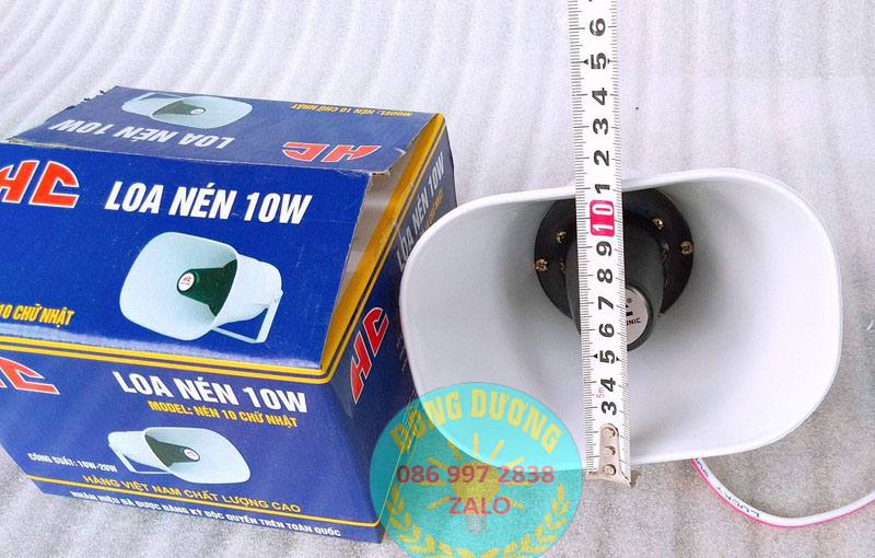 LOA NÉN 10W NHỎ - TRỢ LỜI HOẶC BẪY CHIM - LOA PHÓNG THANH 8W 10W