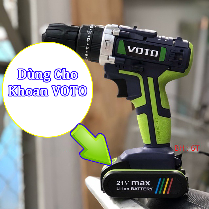 Pin máy khoan pin 5 Cell cao cấp