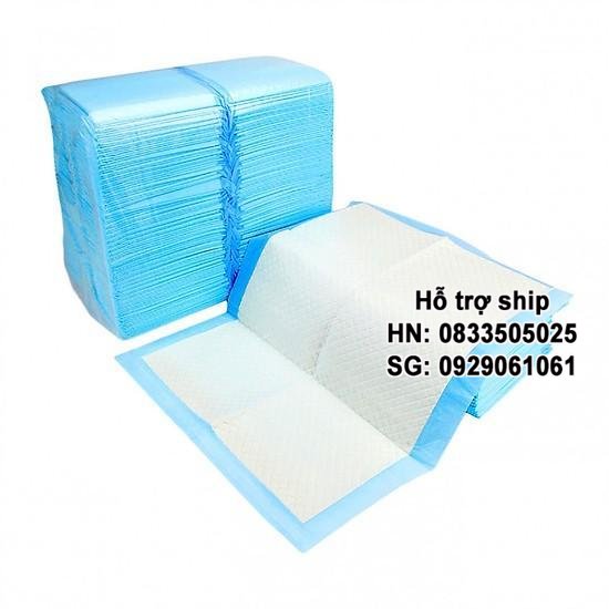 Hanpet - Miếng tã lót khay vệ sinh- Tã giấy lót chuồng chó, lót sàn xe ( 393c) 2 KÍCH THƯỚC