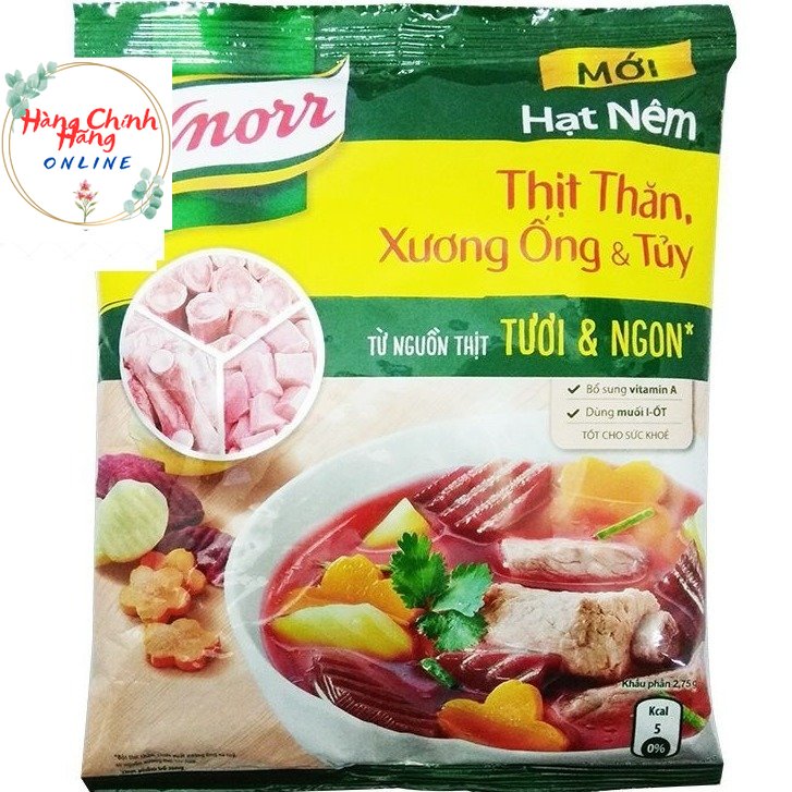 [HCM] Túi Hạt nêm Knorr 400g -Thịt thăn xương ống và tủy- CAM KẾT HÀNG CHÍNH HÃNG CÔNG TY