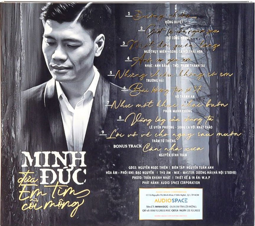 Minh Đức - Đưa Em Tìm Cõi Mộng (CD gốc)