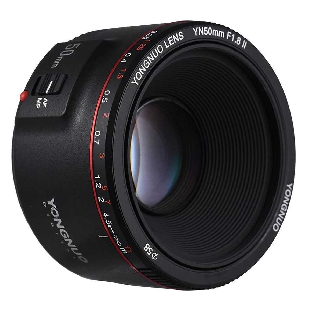 Ống kính yongnuo 50mm f1.8 mark ii for canon - hàng nhập khẩu