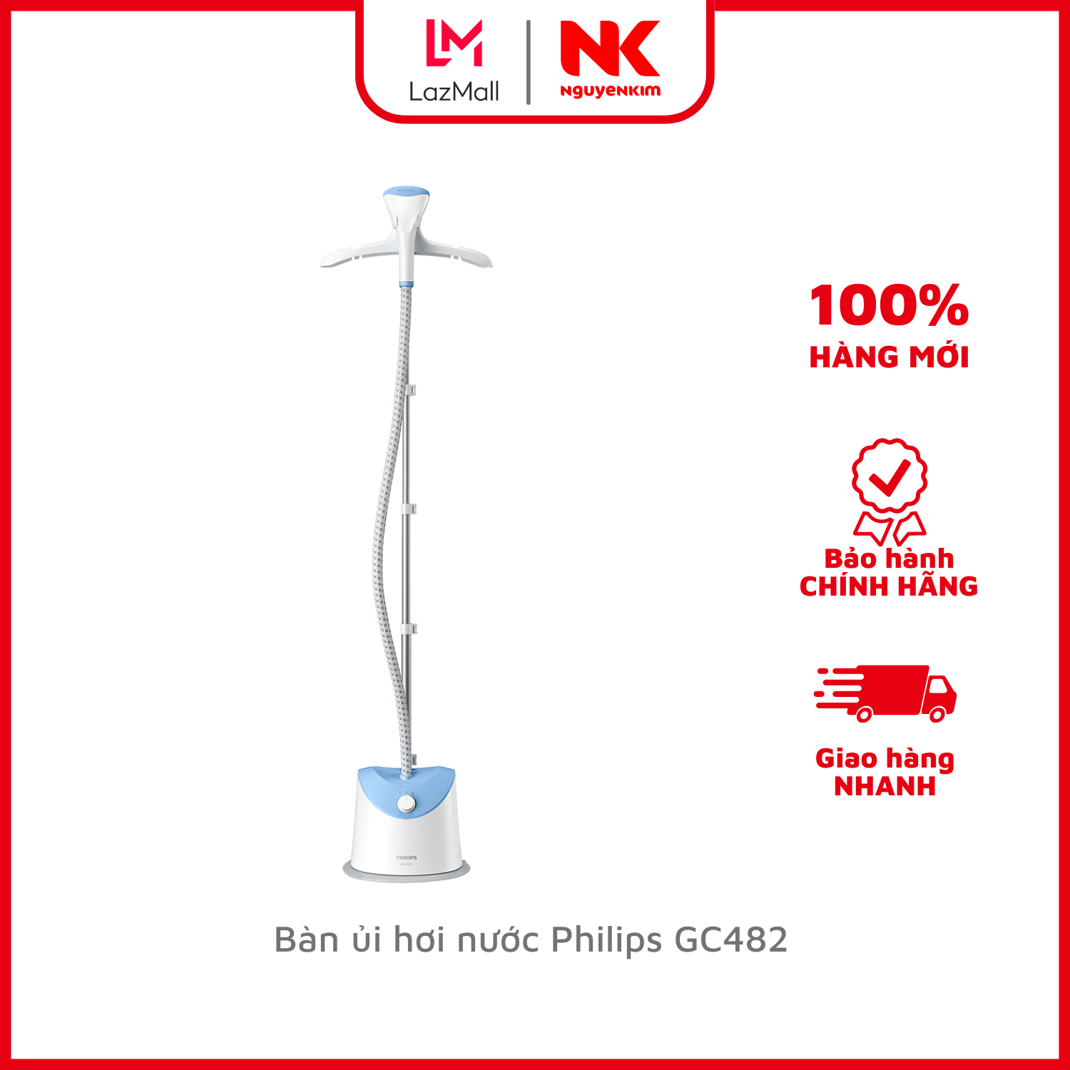 Bàn ủi hơi nước philips gc482
