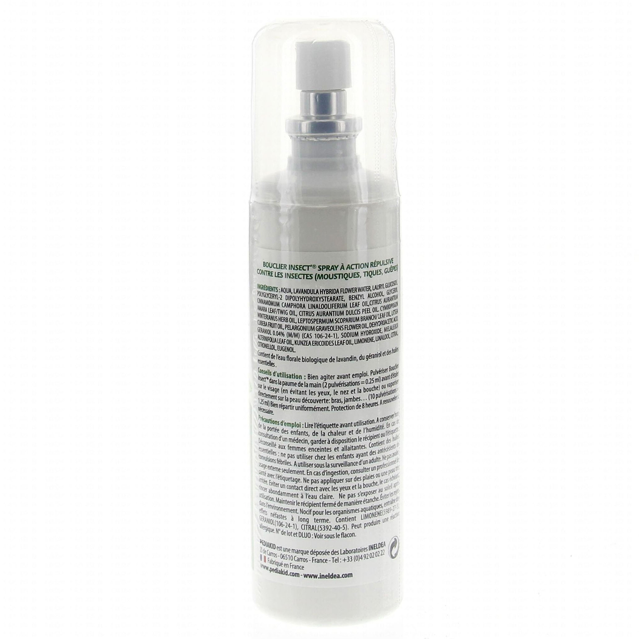 Xịt Chống Muỗi Cho Bé PediaKid Bouclier Insect 100ml