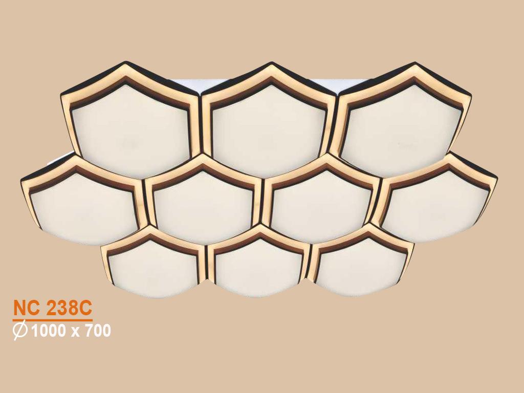 [Trả góp 0%] Đèn mâm - ốp trần pha lê cao cấp VKT-NC-238C