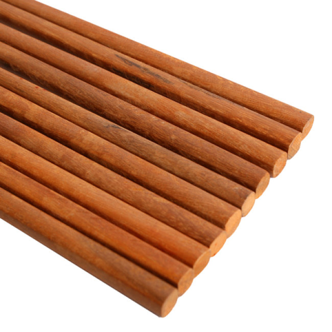 COMBO 10 Đôi Đũa Gỗ Tự Nhiên Màu Nâu