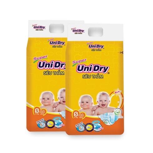 Combo 2 bịch tã dán Unidry size S