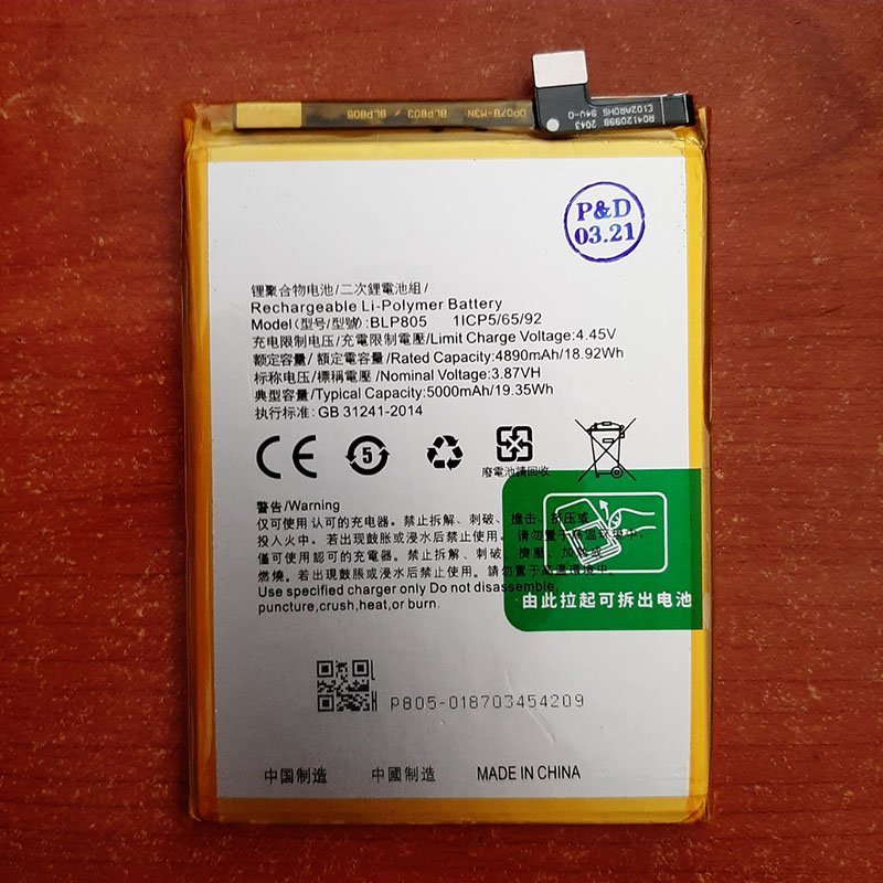 Pin dành cho oppo a53 2020/ blp805