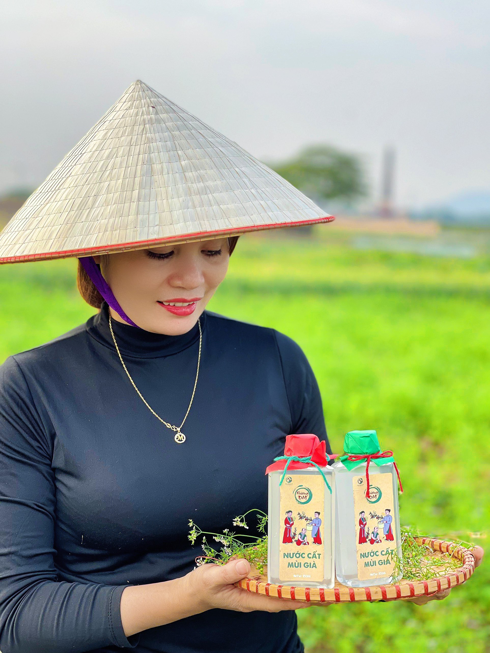 Nước cất Mùi già Hương Om 350ml
