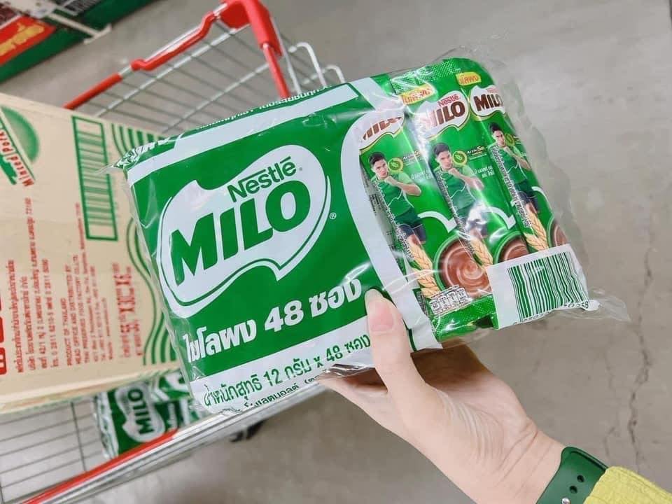 1 bịch 48 gói Milo Thái Lan hoà tan
