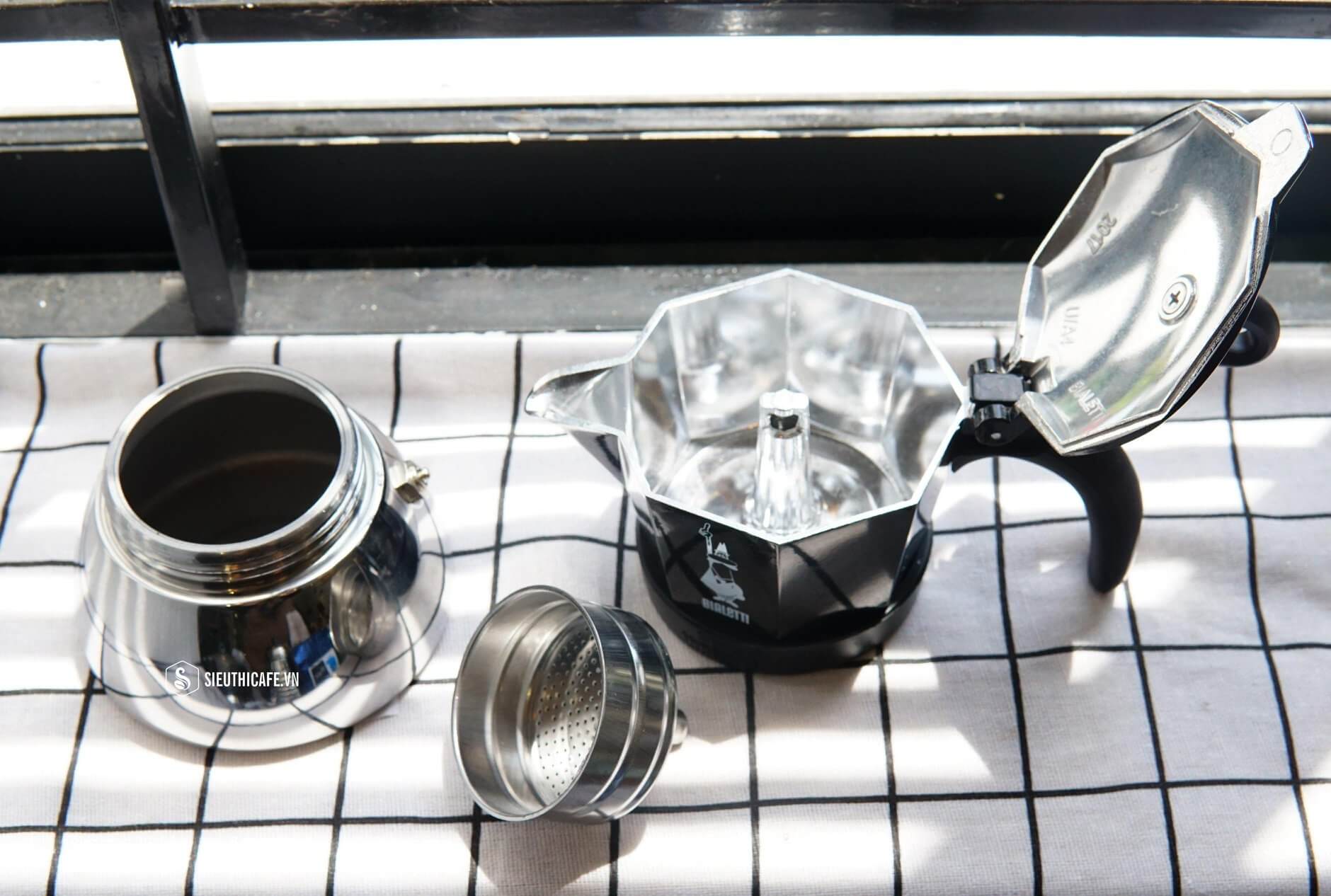 ẤM PHA CÀ PHÊ BIALETTI MOKA POT- MOKA INDUCTION 3 CUPS