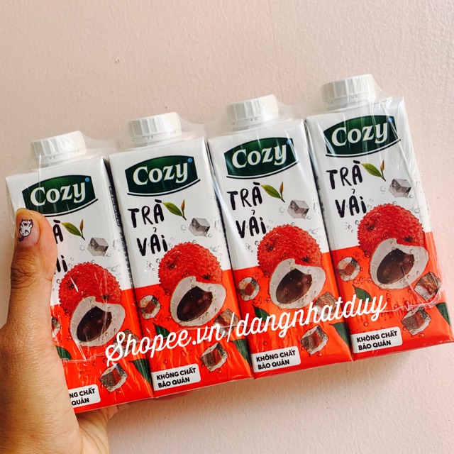 {1 LỐC 4 Hộp} Trà Cozy Trái Cây 3 vị