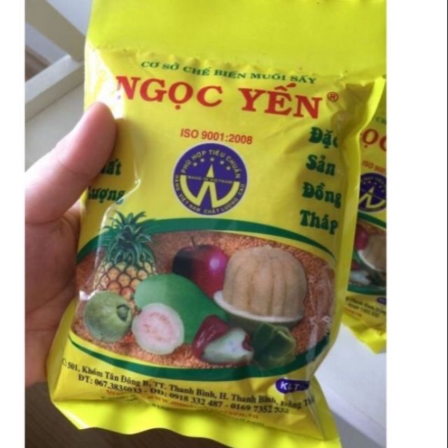 MUỐI SẤY NGỌC YẾN GÓI 100G [ DATE LUÔN MỚI ]