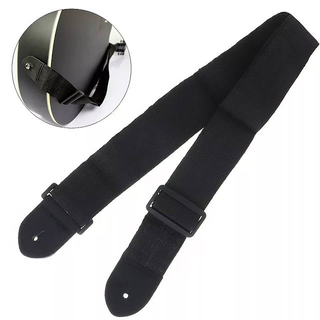 Dây Đeo Đàn Guitar Woim Màu Đen Giá Rẻ