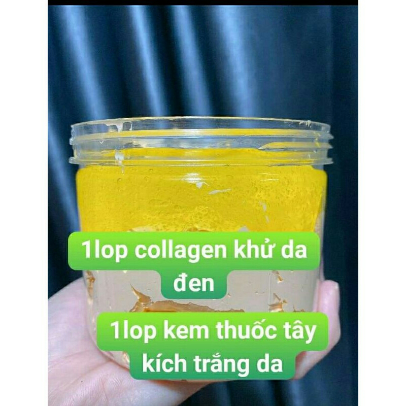 hũ 500gr kem hấp ủ cốt mix serum