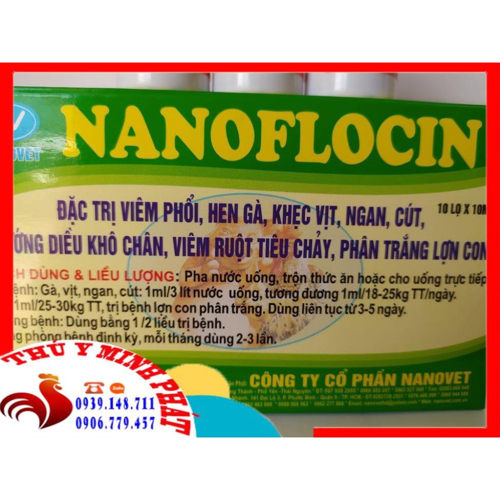 1HỘP NANOFLOCIN LỌ (10x10ML)