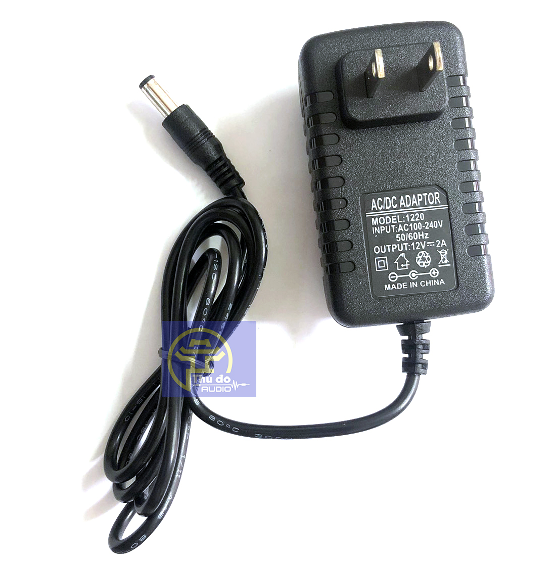 Sạc nguồn adapter 12V- 2A chân thường