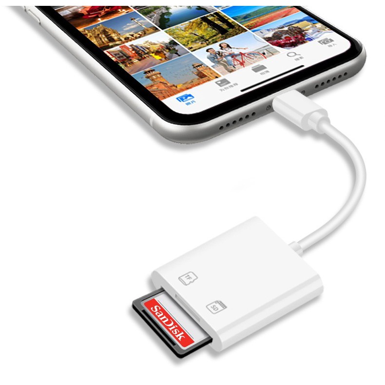 [HCM]Đầu đọc thẻ nhớ iPhone iPad ( SD / Micro SD )