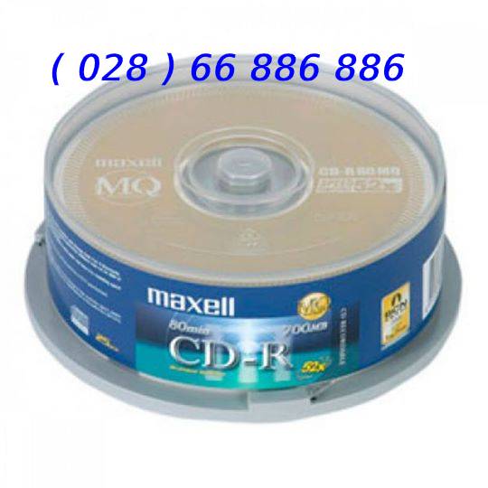 ĐĨA CD-R 700MB, MAXELL ( lốc 10) - DO VPP HIẾU CƯỜNG CUNG CẤP