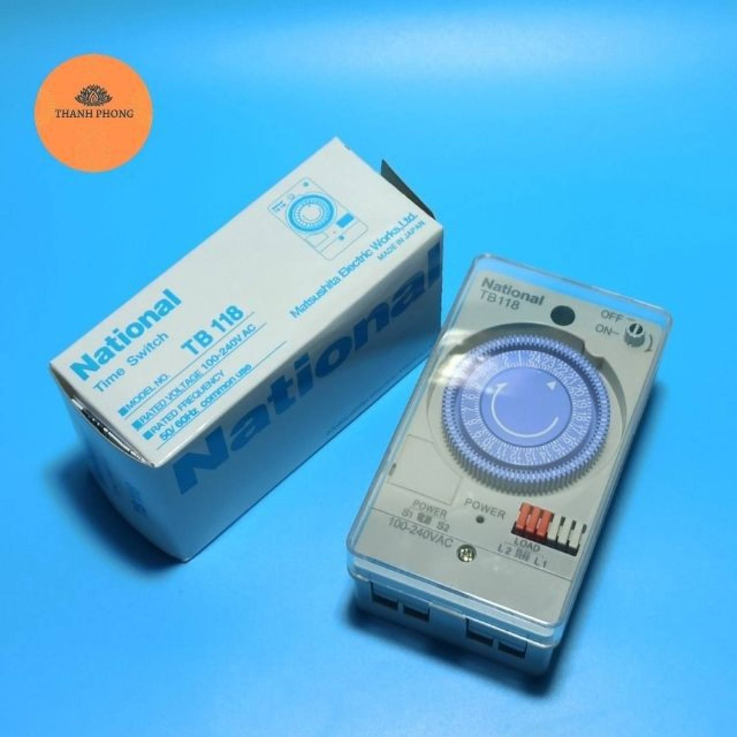 Timer National TB118 Rơ le thời gian thực Timer hẹn giờ