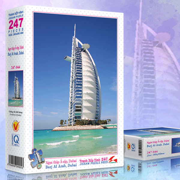 Tranh xếp hình 247 mảnh - tháp ả-rập