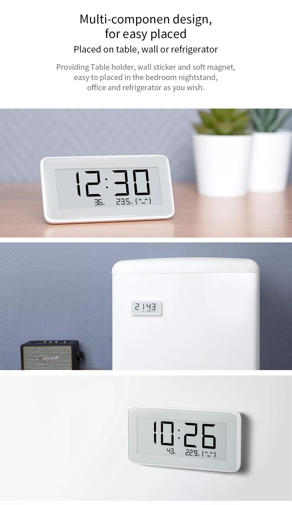 [FREESHIP MAX] [CHÍNH HÃNG XIAOMI] ĐỒNG HỒ ẨM KẾ XIAOMI THÔNG MINH