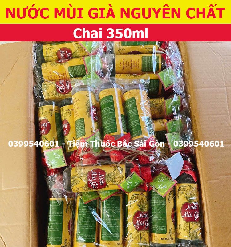 Nước Mùi Già Xông Tắm Chai 350ml ( nguyên chất, không pha, không hương liệu)