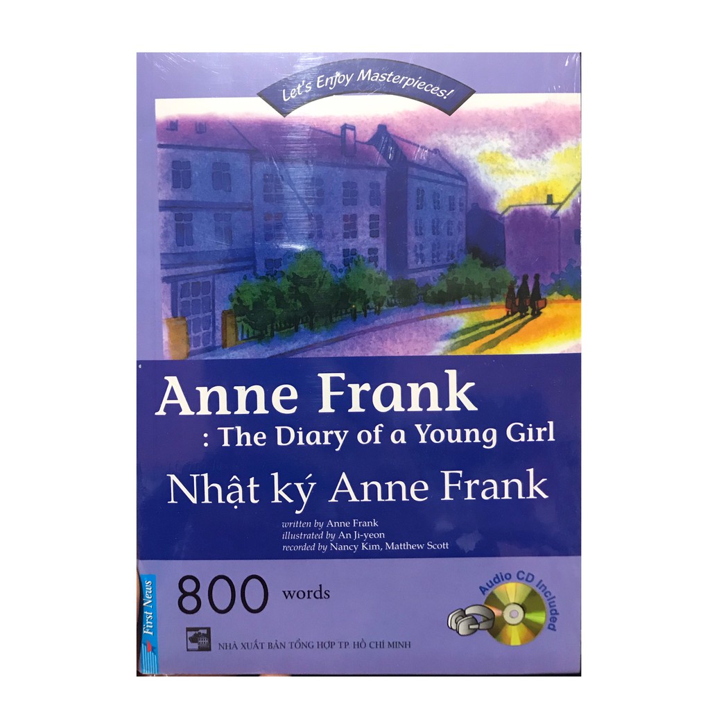 Sách - Nhật Ký Anne Frank( Truyện Tiếng Anh Kèm Cd)