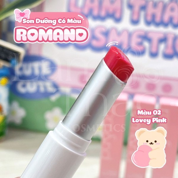 Son Dưỡng Có Màu Romand Glasting Melting Balm