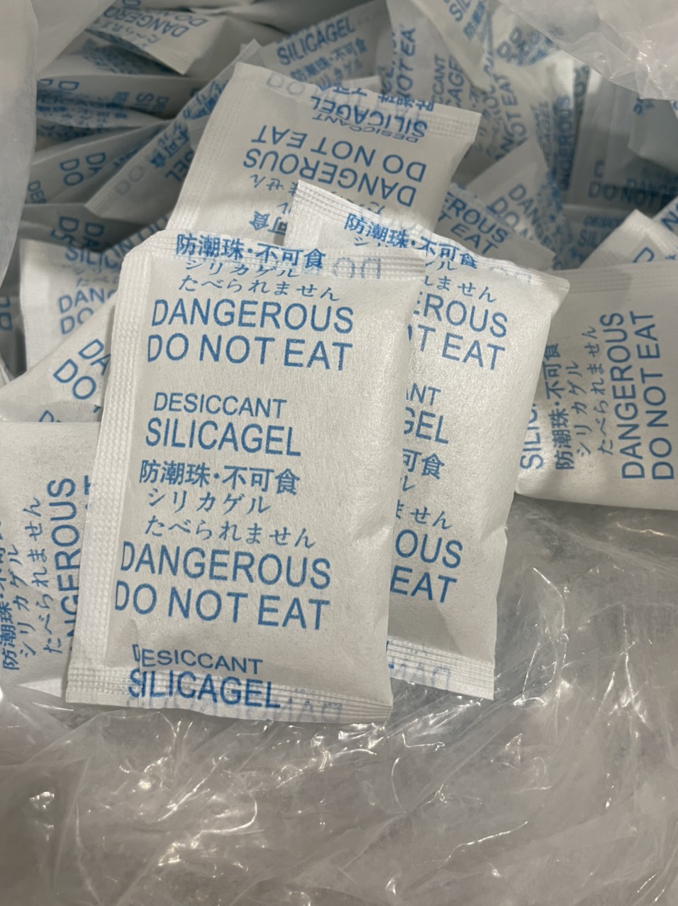 Gói hút ẩm 20gr xanh(Túi 100gram)(giá sỉ)