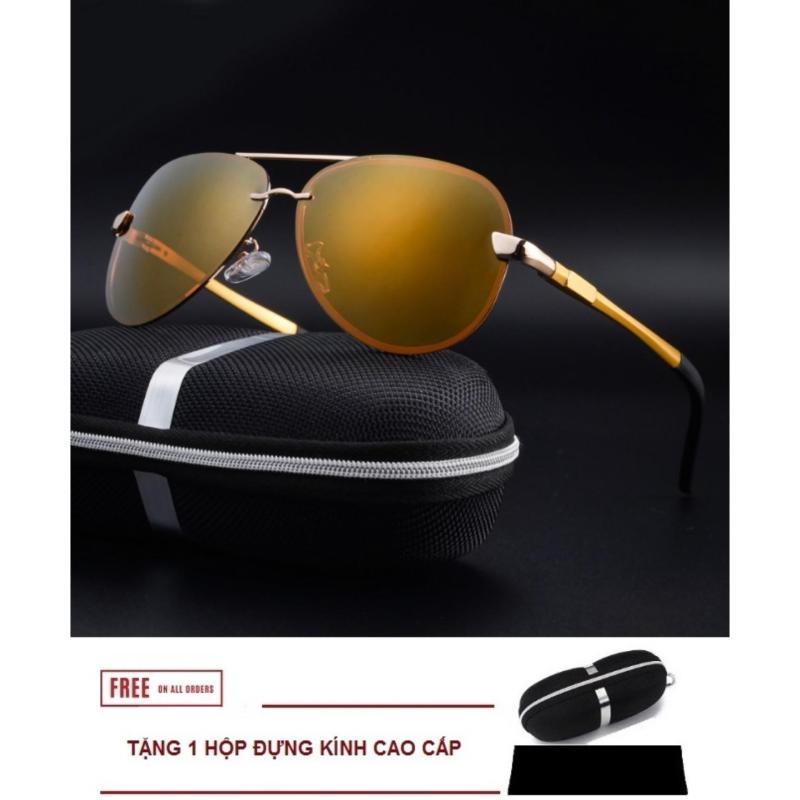 Giá bán Kính Mát Nam Mắt Kính Thời Trang Cao Cấp Tròng Polarized Phân Cực AntiBlue Light Pilot Polar10C