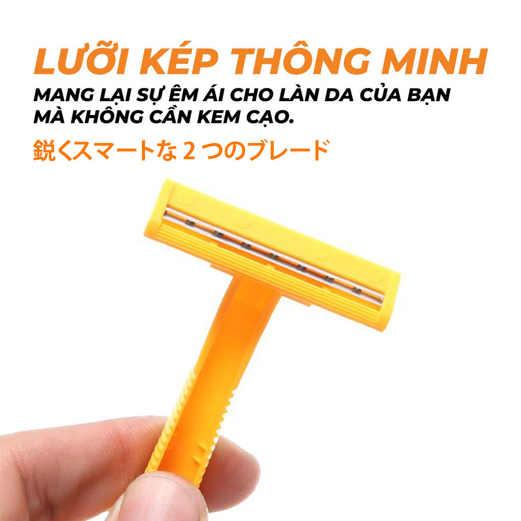 Dao Cạo Bịch Star Vĩ 10 Cây