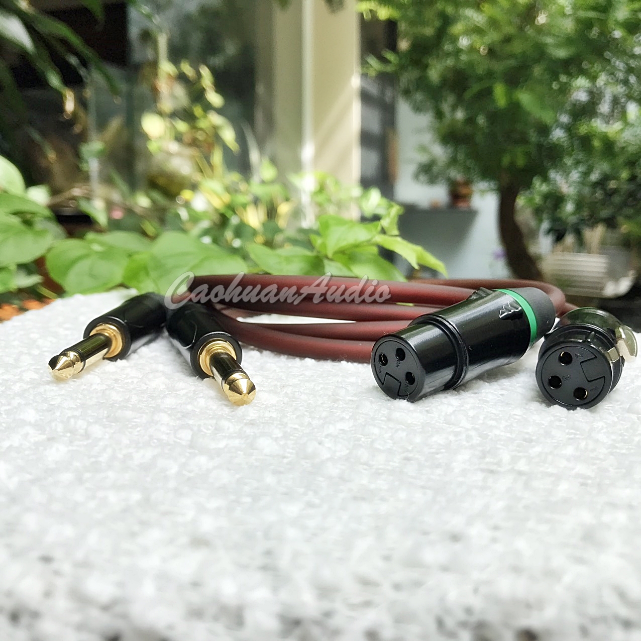 Cặp Dây Jack Canon Cái ra 6.5mm dài 1m