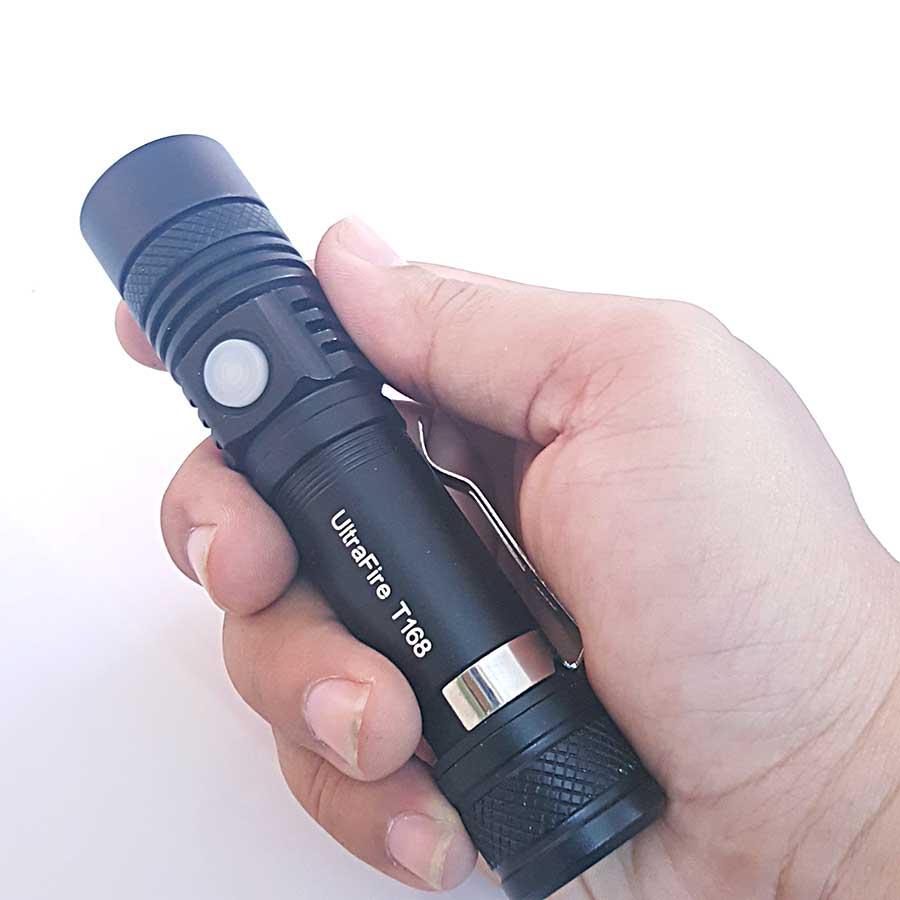 [HCM]Đèn Pin Cầm Tay Mini T168 Siêu Sáng