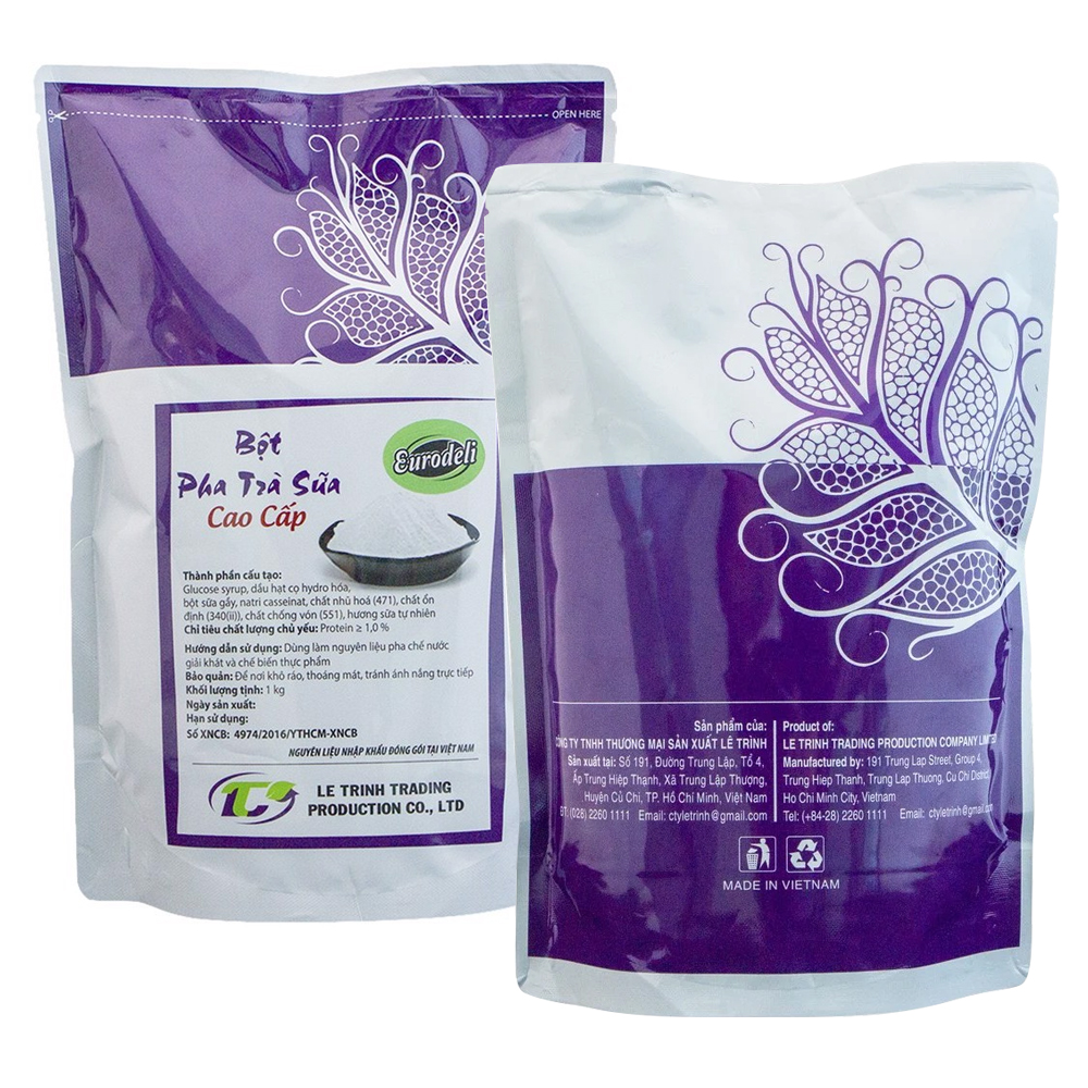 [HCM]Sữa bột Eurodeli - Bột pha trà sữa Eurodeli 1kg
