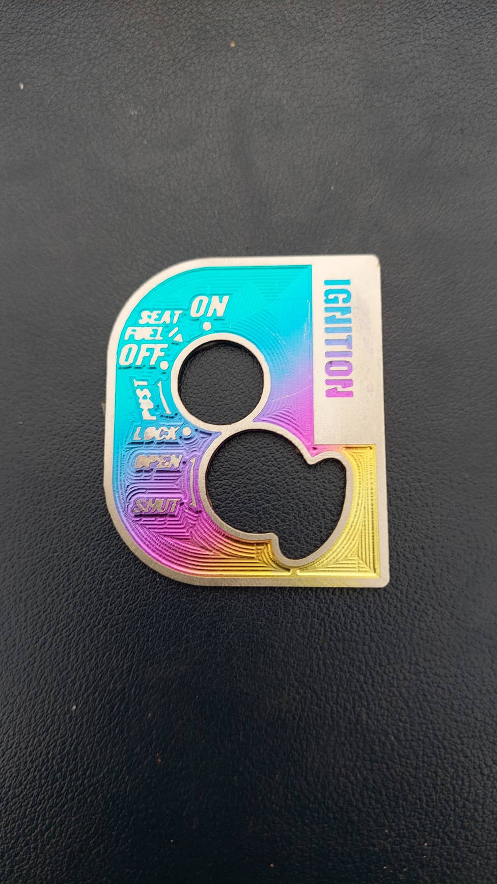 Tem titan dán ổ khóa các dòng xe
