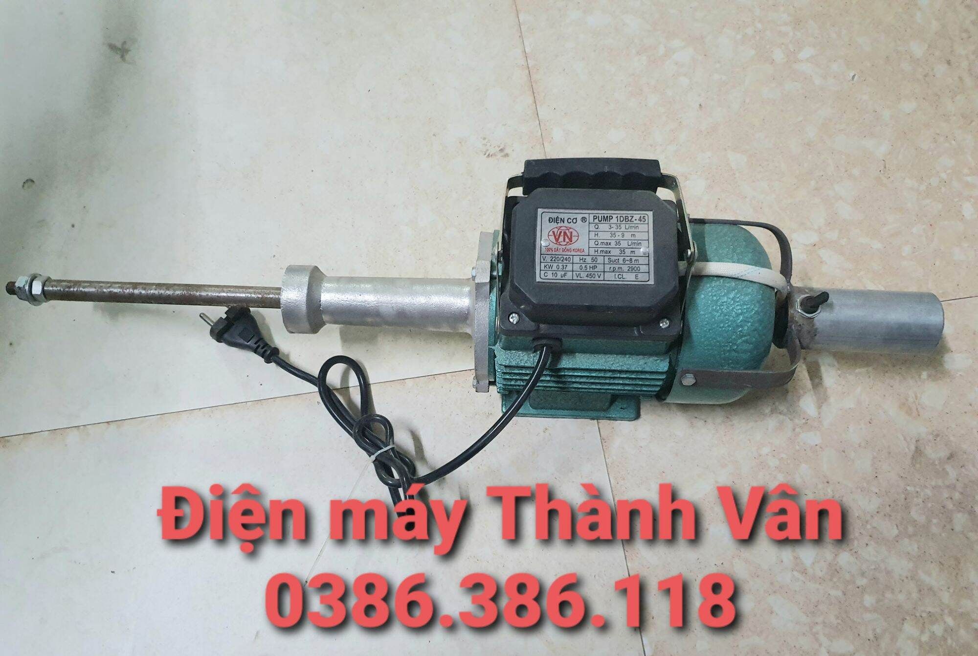 Mô tơ quật giấy giáp