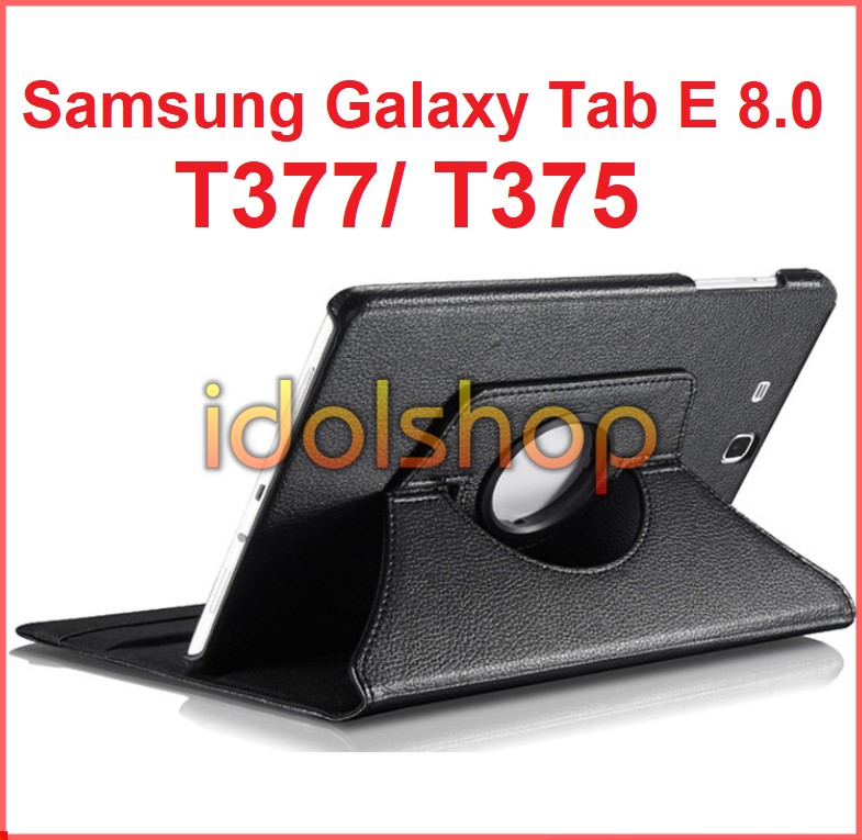 Bao da xoay 360 độ Samsung Galaxy Tab E 8.0 T377/ T375