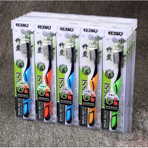 Set 10 Bàn chải đánh răng Bossi than tre Hàn Quốc (sỉ)