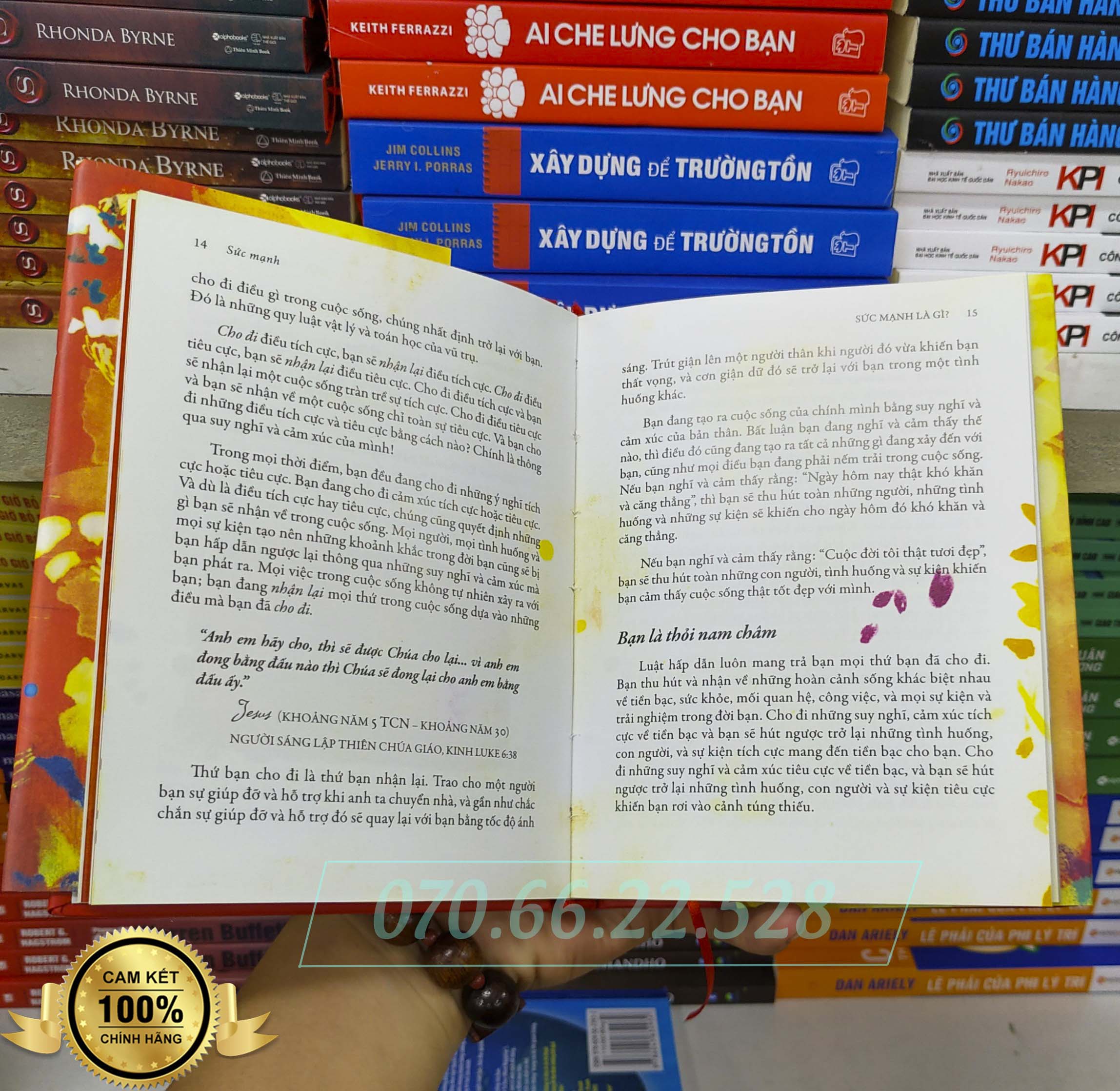 Sách The Power - Sức Mạnh - Rhonda Byrne (Bìa Cứng - In Màu - Chính Hãng)