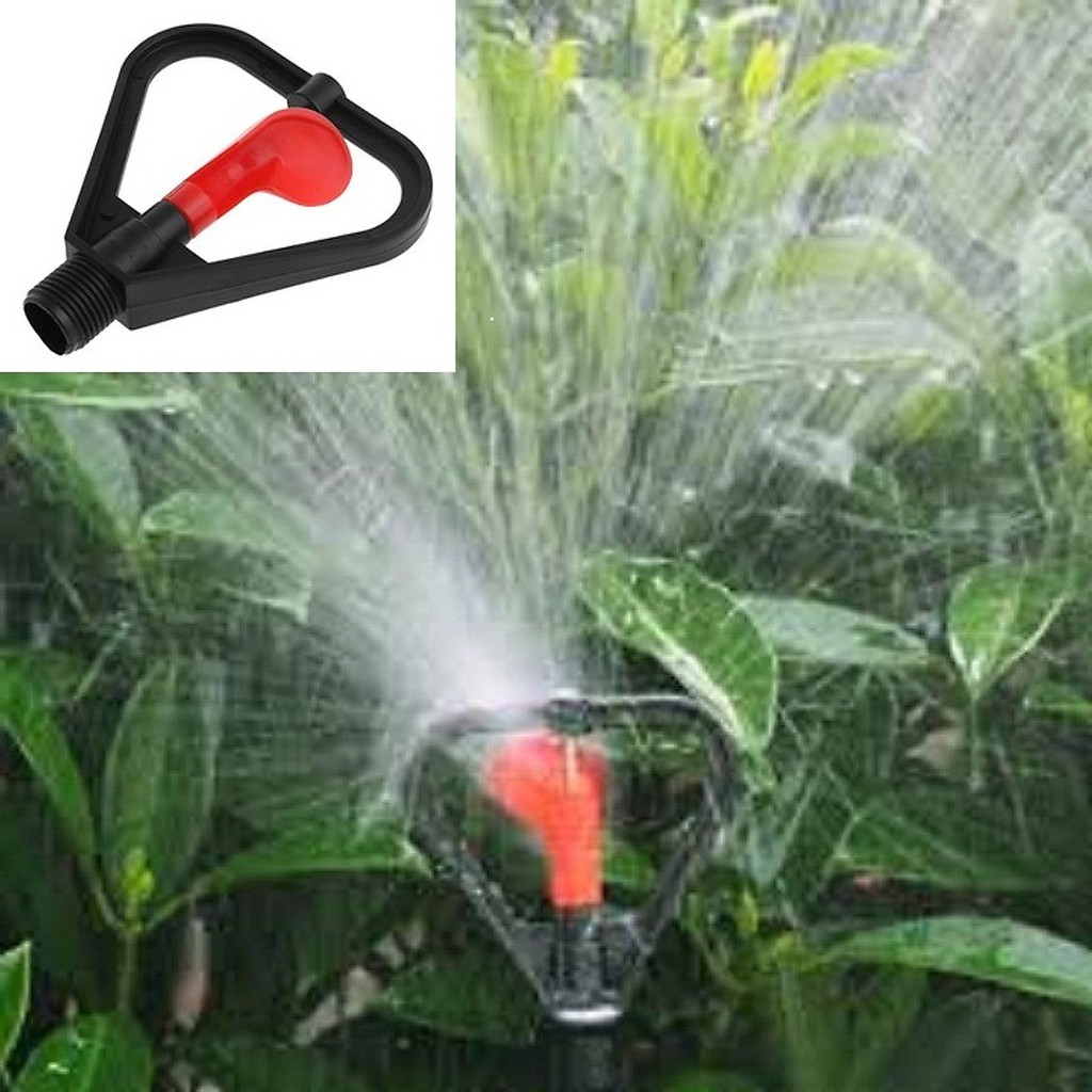 Béc tưới phun mưa ĐỎ bán kính lớn 360
