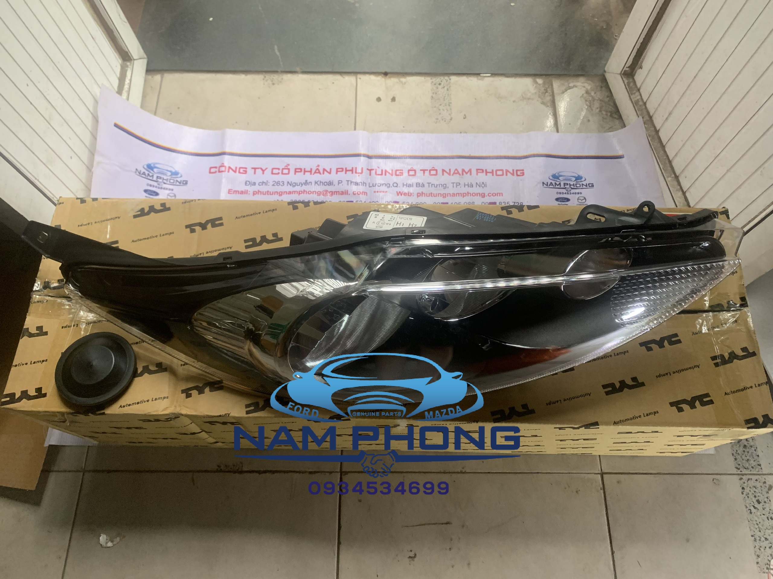 Đèn pha fiesta 11 bên phụ rh tyc – dn2851030f / dn2851030h / dn2851030e / dn2851030j