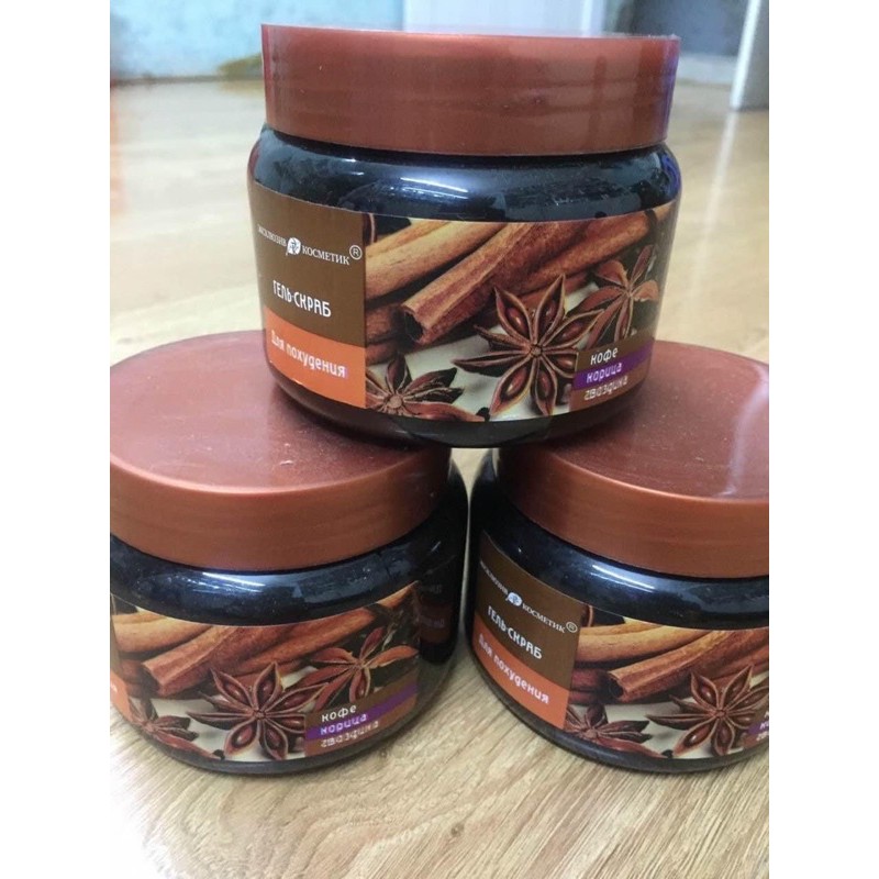 Tẩy da chết body quế hồi Nga