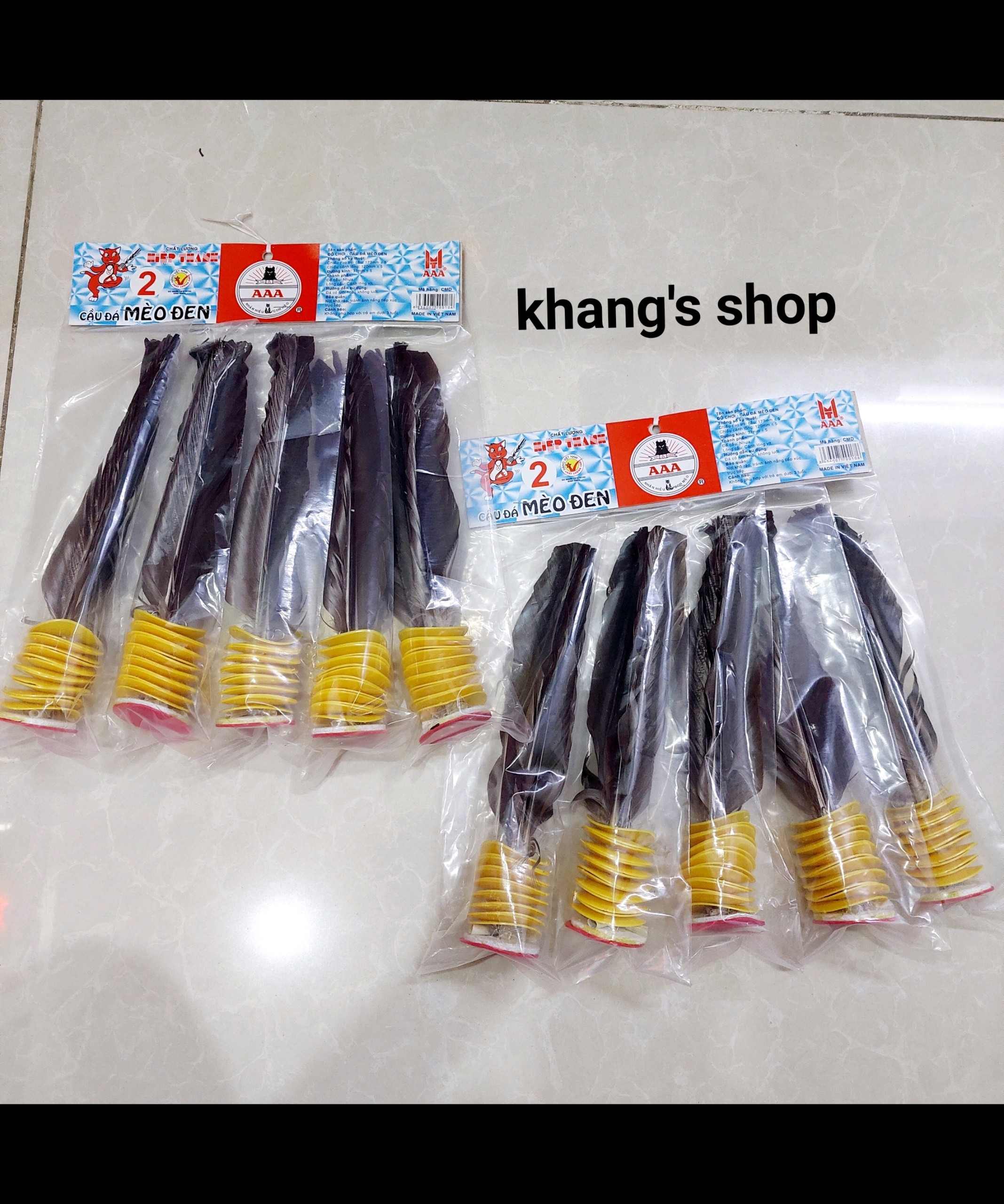 10 trái cầu đá mèo đen số 2