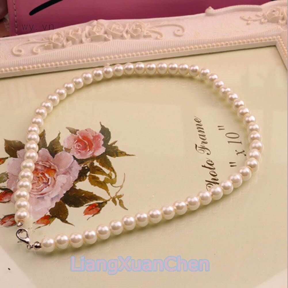Chuỗi vòng cổ hạt ngọc trai nhân tạo