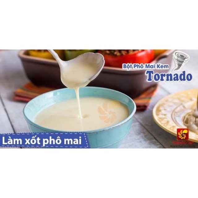 Bột Phô mai Kem Tornado 500g (cheese cream powder)