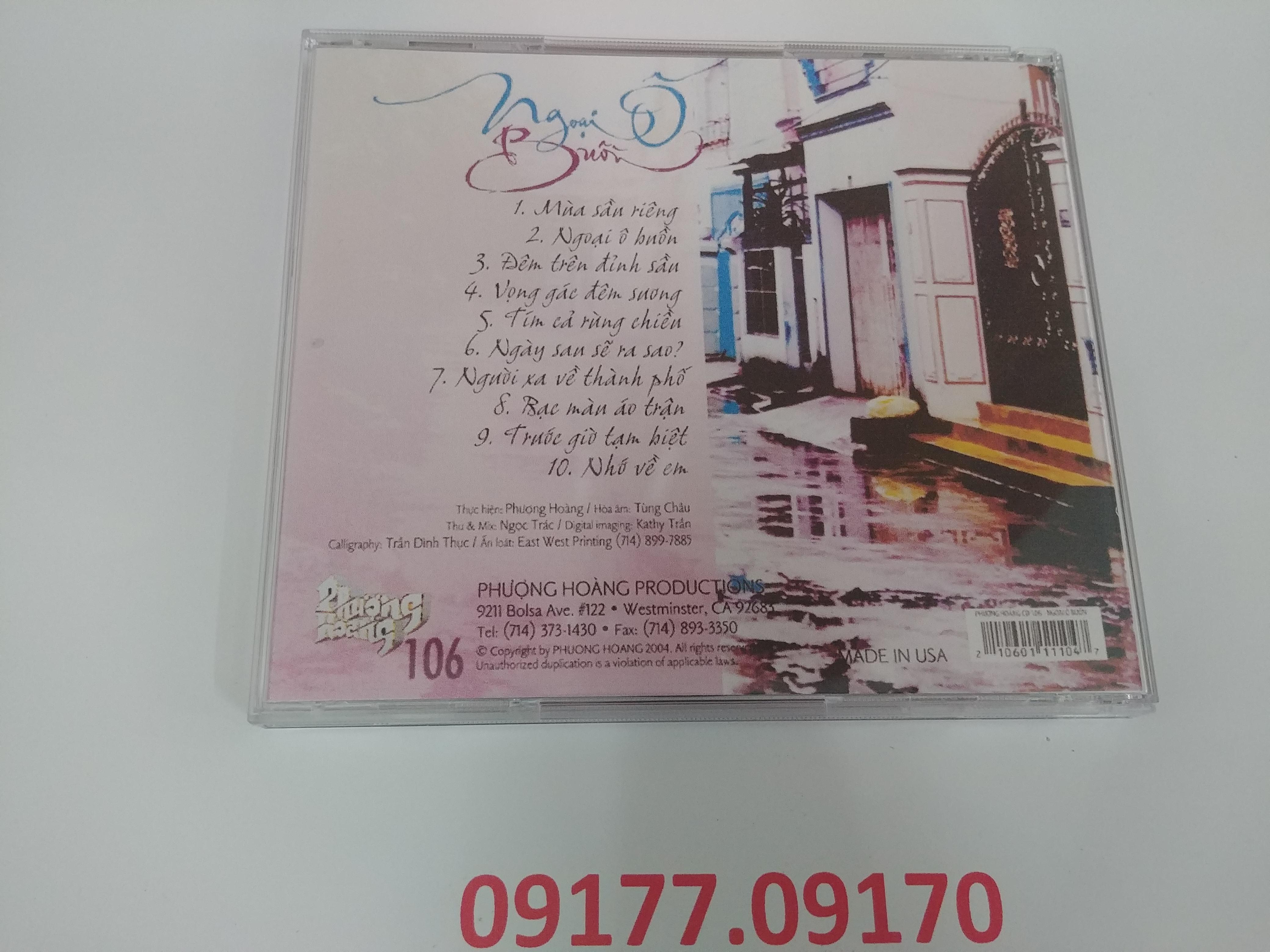 [HCM]CD Ngoại Ô Buồn - Trường Vũ PH106