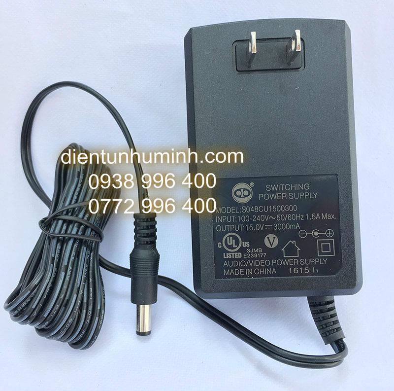 [HCM]Sạc Loa Kéo 15v-3a - sạc Loa Acnos