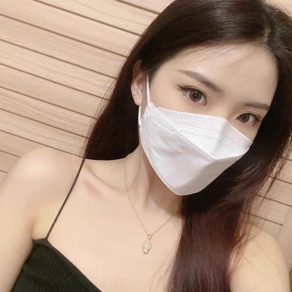 (Gói Lẻ 10 Cái) Khẩu Trang 4D Gold Mask KF94  Mềm Mịn Dày Dặn