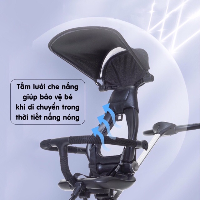 Xe Đẩy Tomorrow Đảo Chiều Gấp Gọn